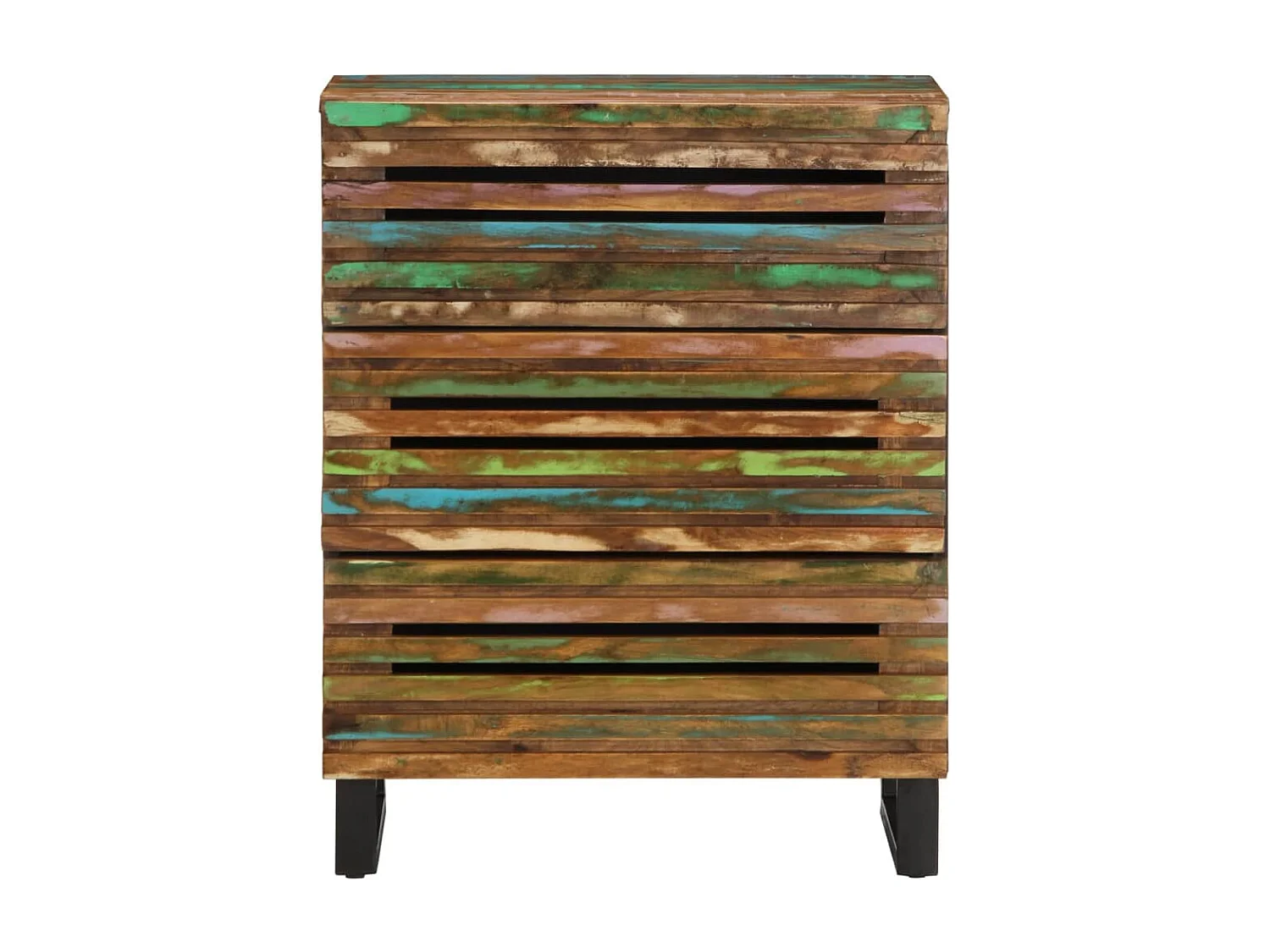 Sideboard 2 Stk. 60x34x75 cm Massivholz Akazie