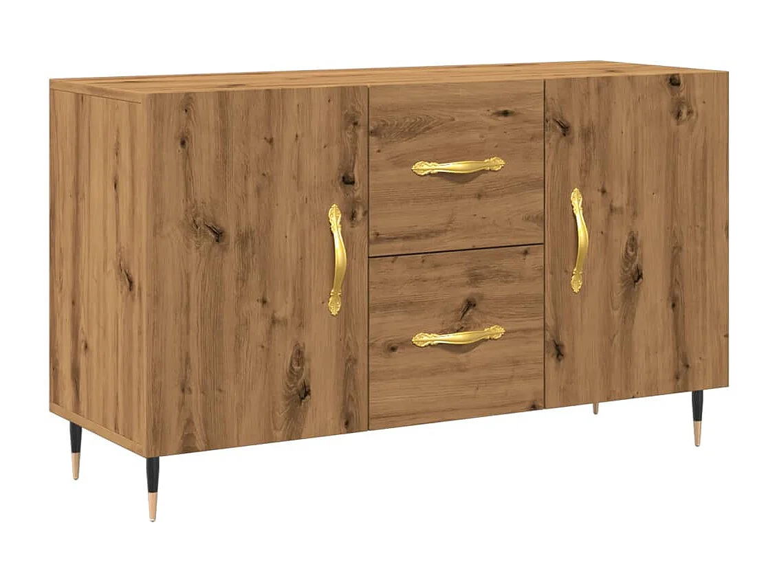 Sideboard Artisan-Eiche 100x36x60 cm Holzwerkstoff