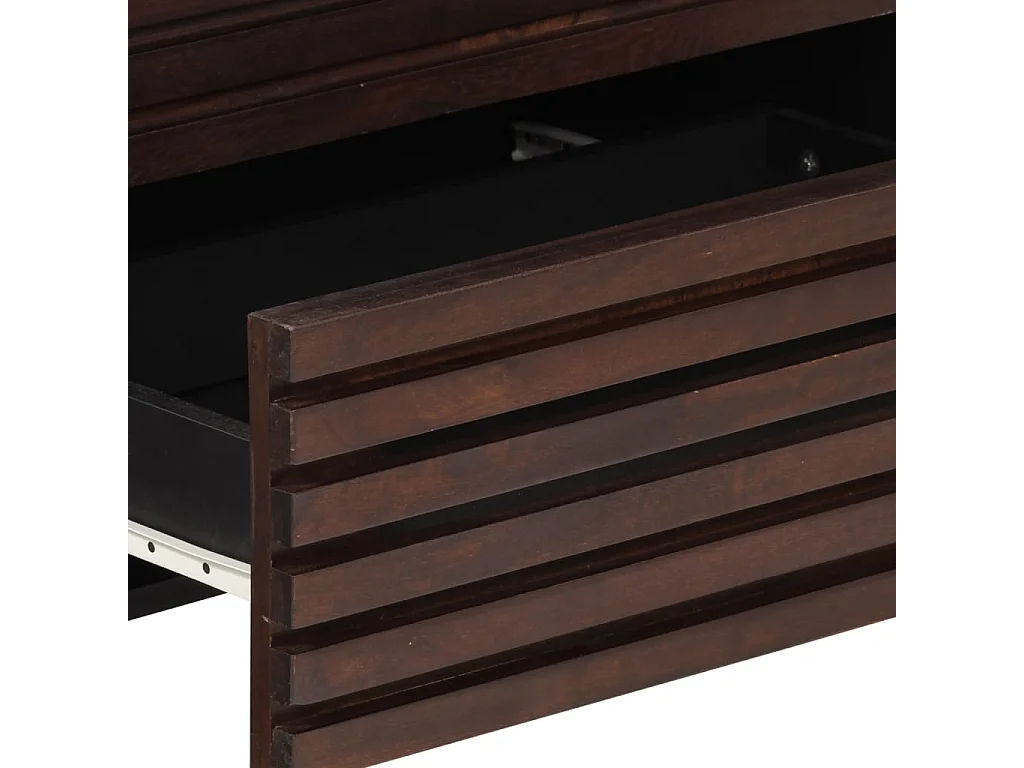 Dressoirs 3 st 60x34x75 cm massief mangohout