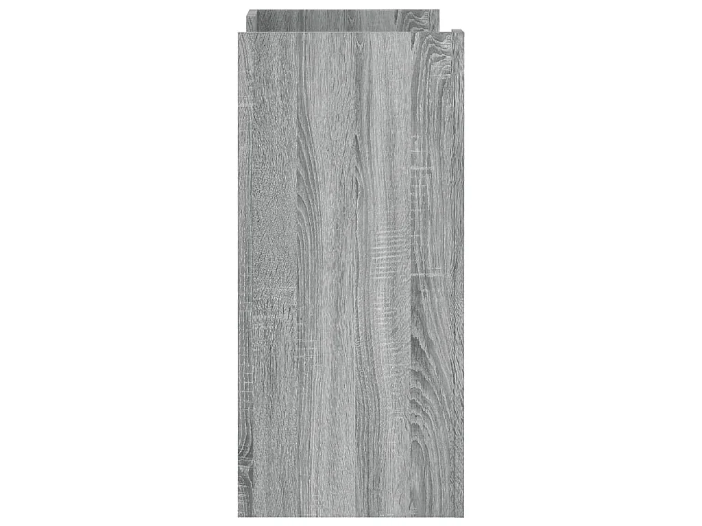 Dressoir 73,5x35x75 cm bewerkt hout grijs sonoma eikenkleurig