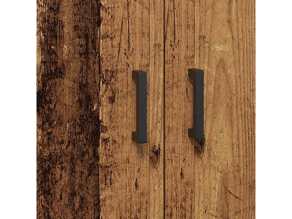 Buffet vieux bois 69,5x34x90 cm bois d'ingénierie