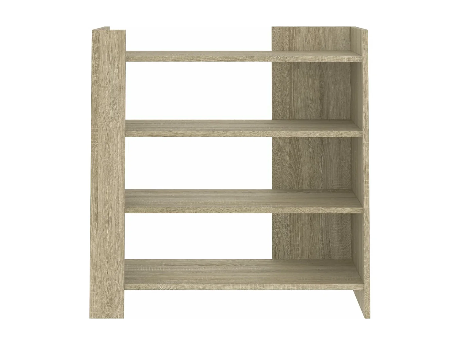 Dressoir 73,5x35x75 cm bewerkt hout sonoma eikenkleurig