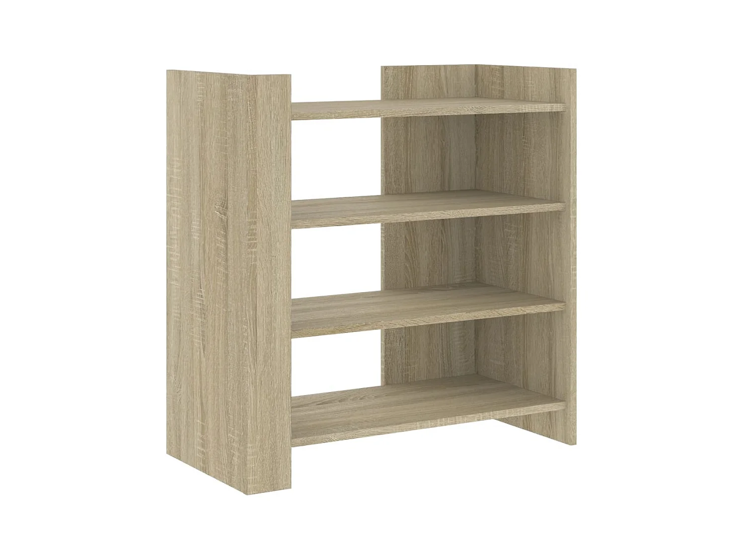 Buffet chêne sonoma 73,5x35x75 cm bois d'ingénierie