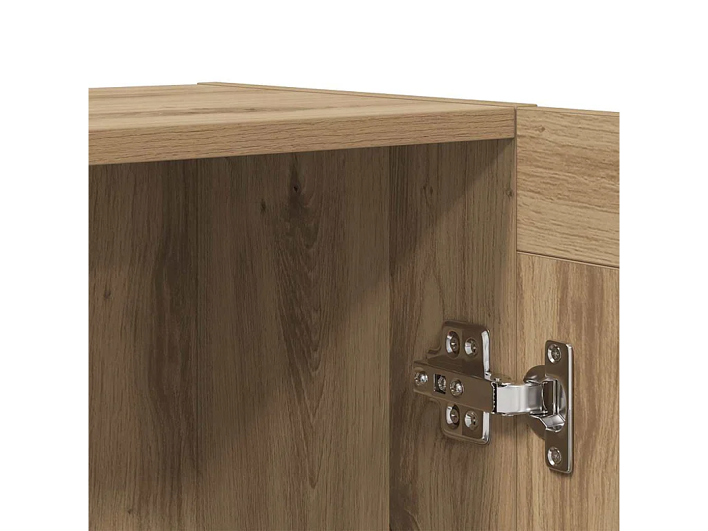 Sideboard Artisan-Eiche 120x30,5x70 cm Holzwerkstoff