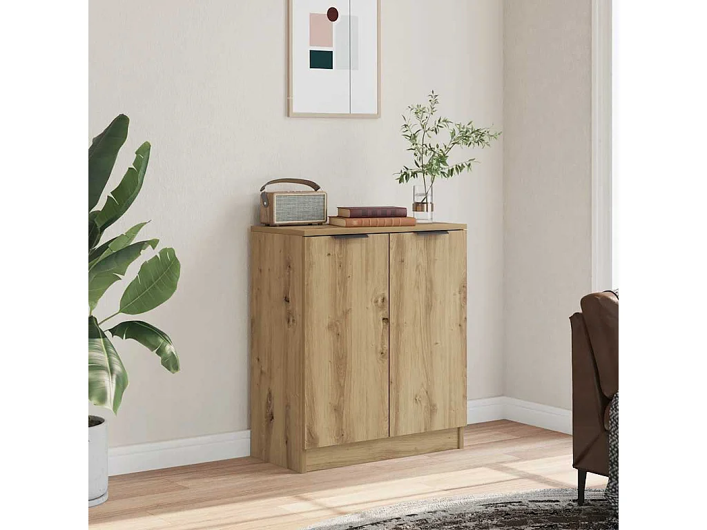 Sideboard Artisan-Eiche 60x30x70 cm Holzwerkstoff