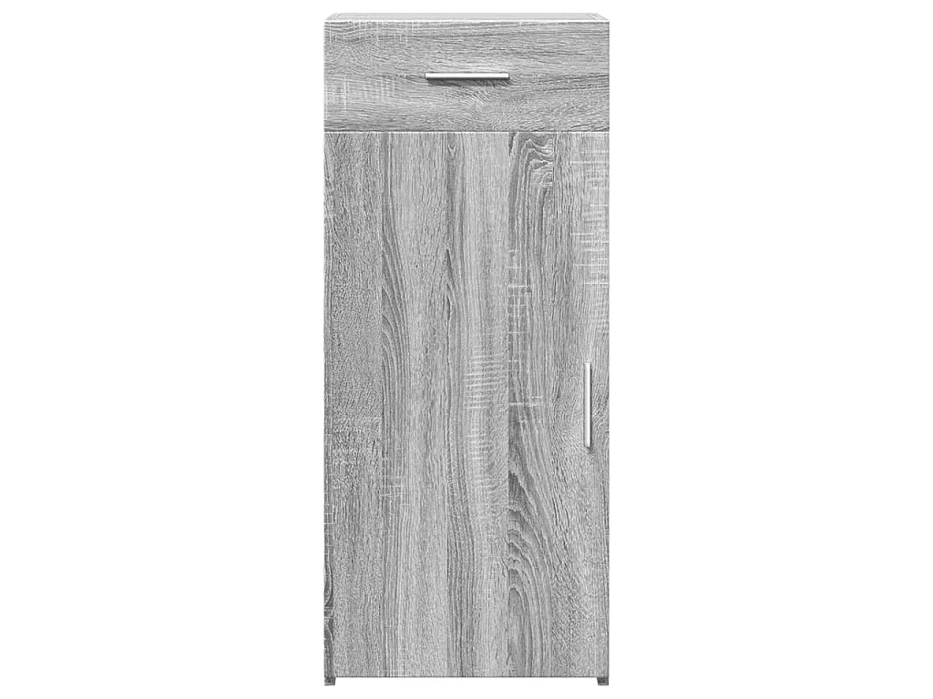 Dressoir 40x42,5x93 cm bewerkt hout grijs sonoma eikenkleur