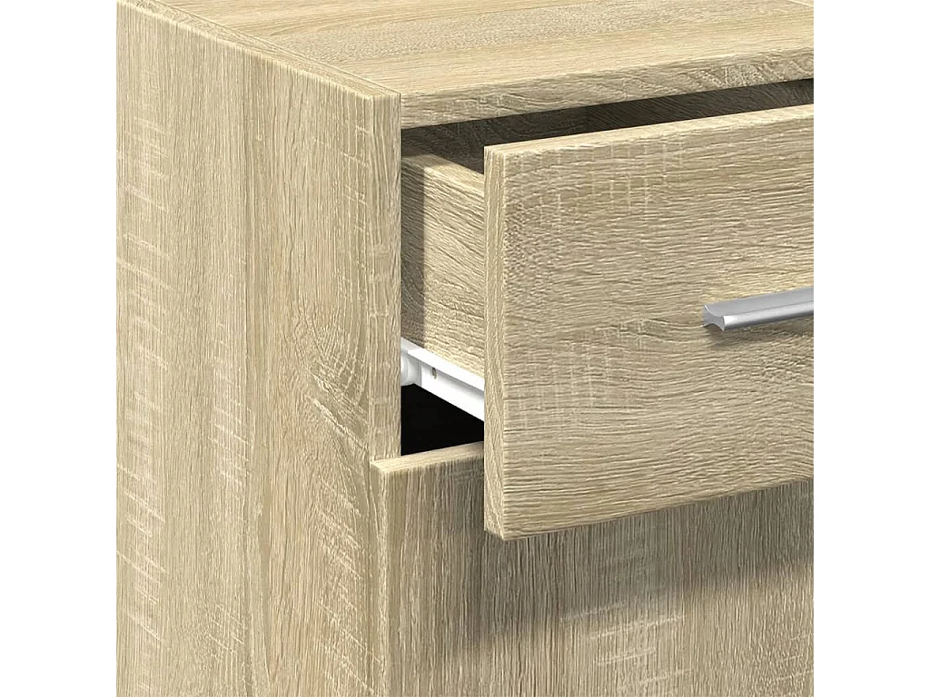 Buffet chêne sonoma 30x42,5x93 cm bois d'ingénierie