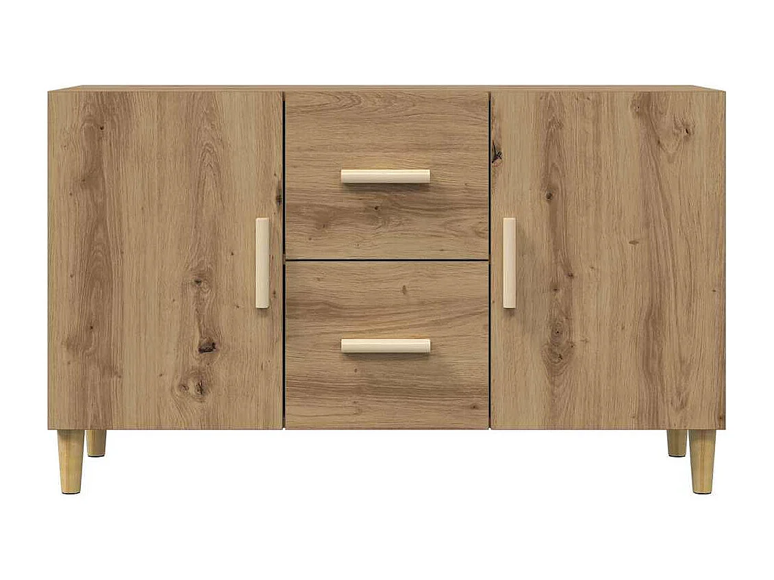 Sideboard Artisan-Eiche 100x36x60 cm Holzwerkstoff