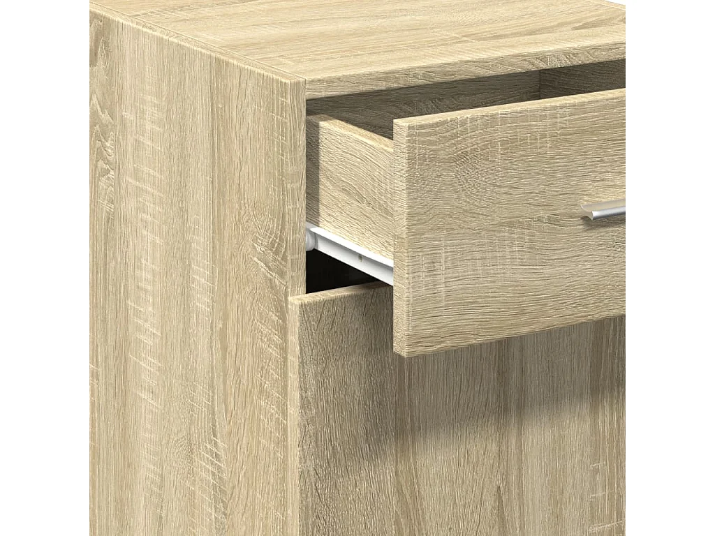 Buffet chêne sonoma 40x42,5x93 cm bois d'ingénierie