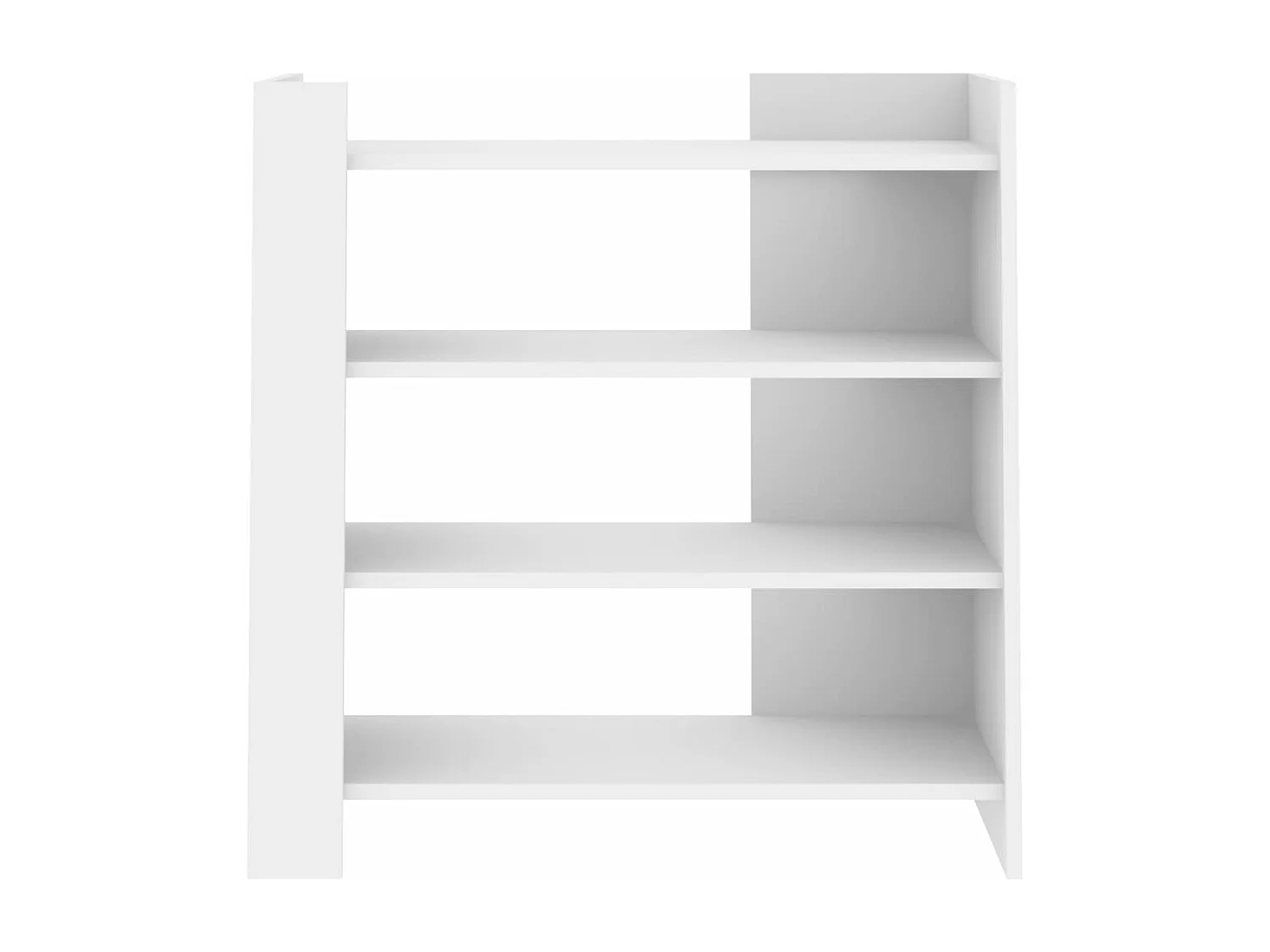 Buffet blanc 73,5x35x75 cm bois d’ingénierie