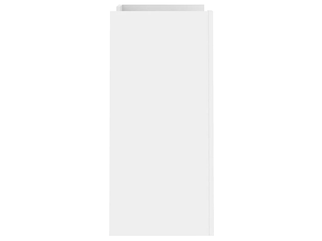 Credenza Bianca 73,5x35x75 cm in Legno Multistrato