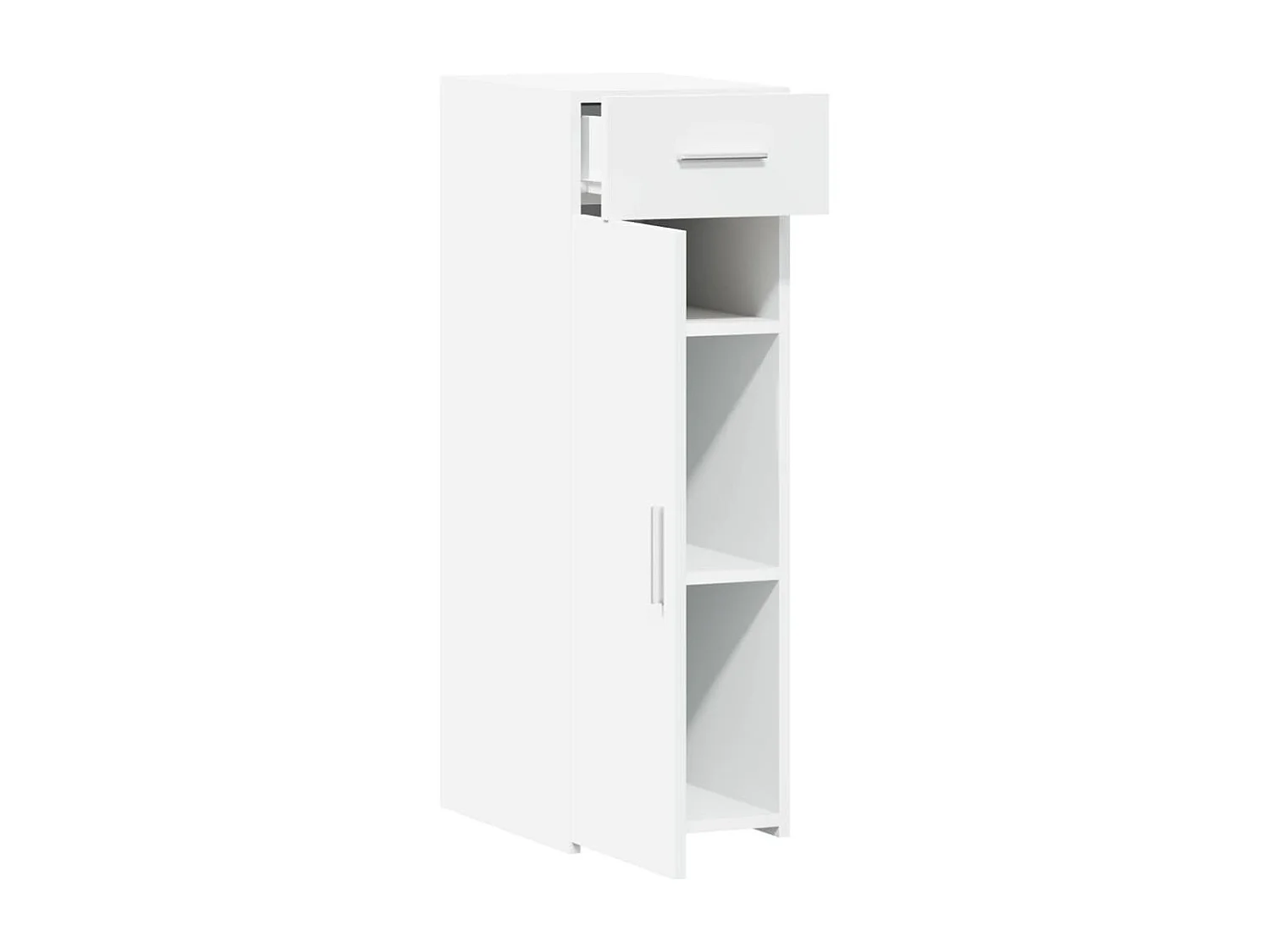 Sideboard Weiß 30x42,5x93 cm Holzwerkstoff