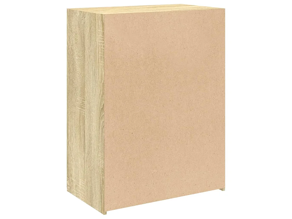 Buffet chêne sonoma 70x41x93 cm bois d'ingénierie