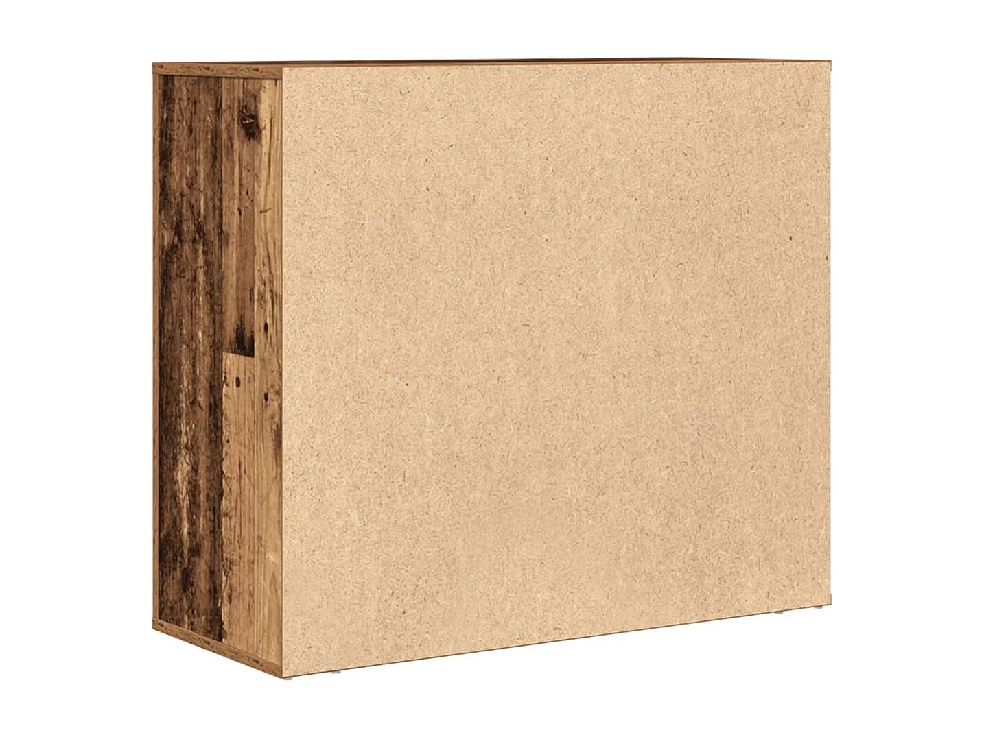 Buffet vieux bois 80x33x70 cm bois d'ingénierie