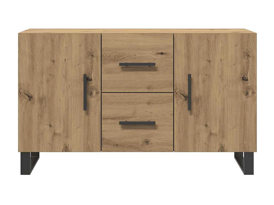 Sideboard Artisan-Eiche 100x36x60 cm Holzwerkstoff