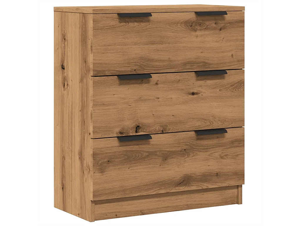 Ręcznie wykonana kredens z dębu z dużą przestrzenią do przechowywania i solidnym blatem