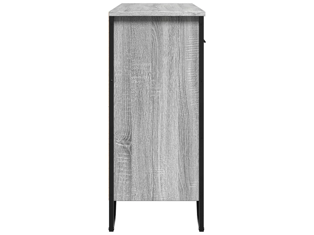 Buffet sonoma gris 97x32,5x74,5 cm bois d'ingénierie