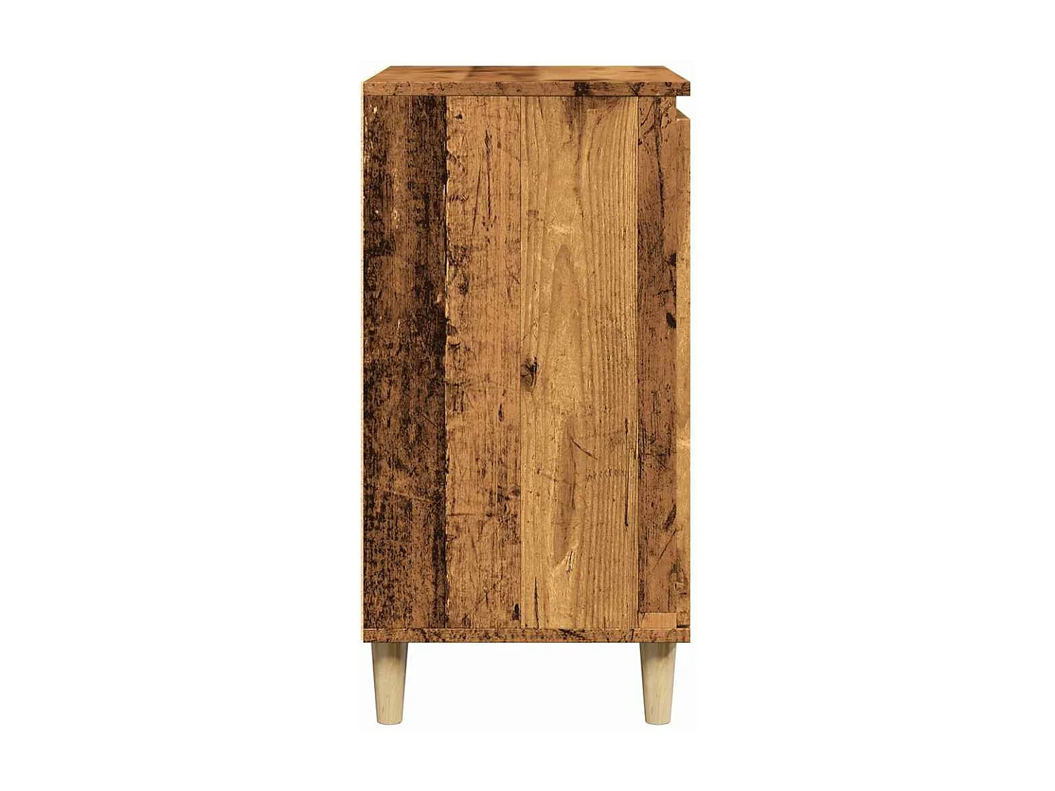 Buffet vieux bois 60x35x70 cm bois d'ingénierie