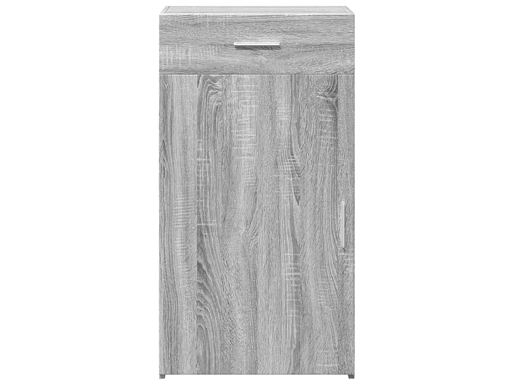 Dressoir 50x42,5x93 cm bewerkt hout grijs sonoma eikenkleurig