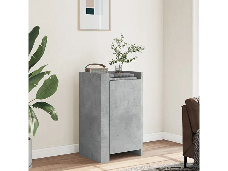 Sideboard Betongrau 45x35x75 cm Holzwerkstoff