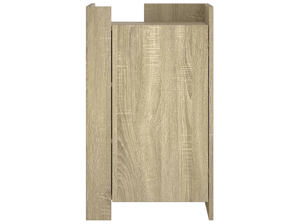 Dressoir 45x35x75 cm bewerkt hout sonoma eikenkleurig