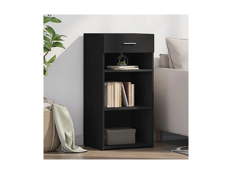 Sideboard Schwarz 45x42,5x93 cm Holzwerkstoff