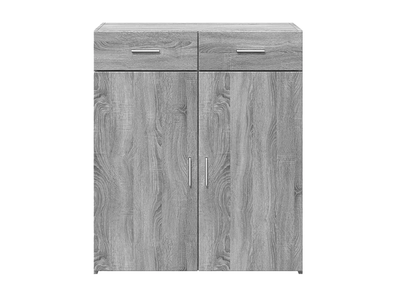 Buffet sonoma gris 80x42,5x93 cm bois d'ingénierie