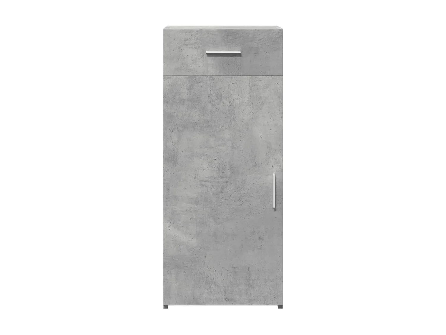 Buffet gris béton 40x42,5x93 cm bois d'ingénierie