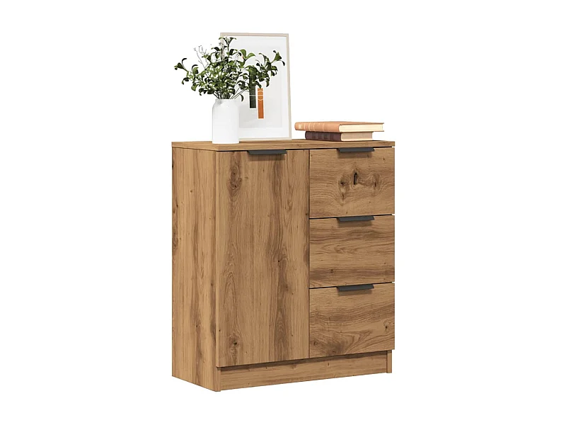 Sideboard Artisan-Eiche 60x30x70 cm Holzwerkstoff