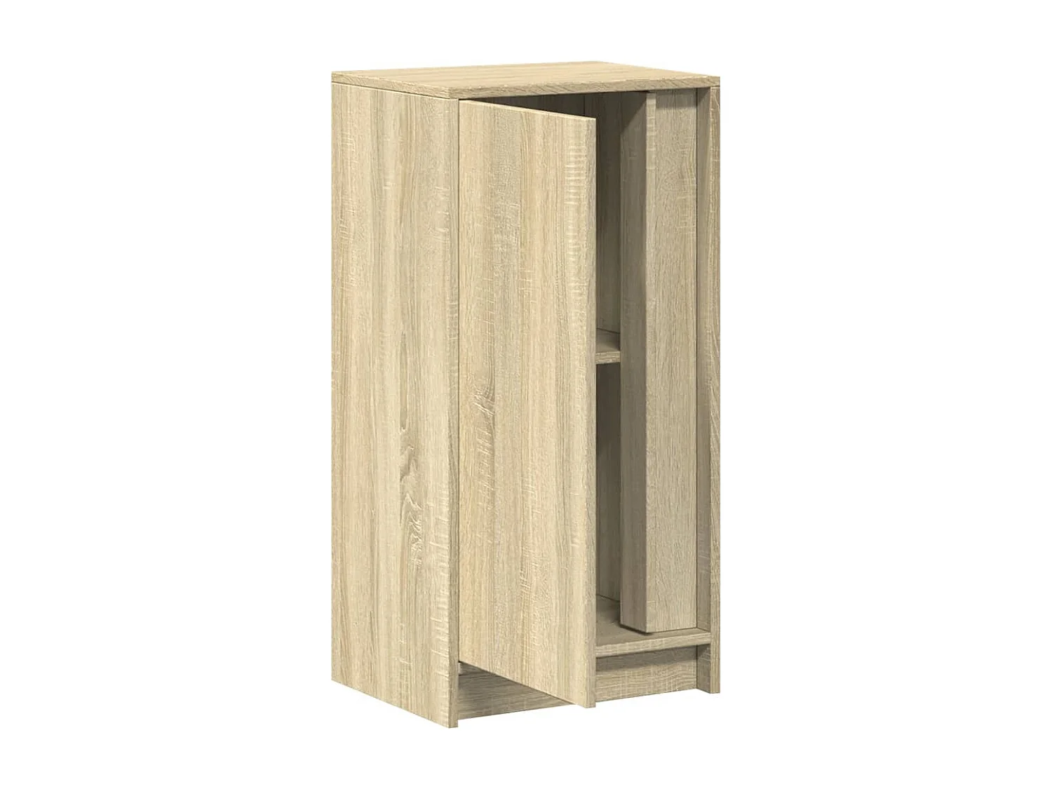 Credenza con LED Rovere Sonoma 42,5x34x85 cm Legno Multistrato