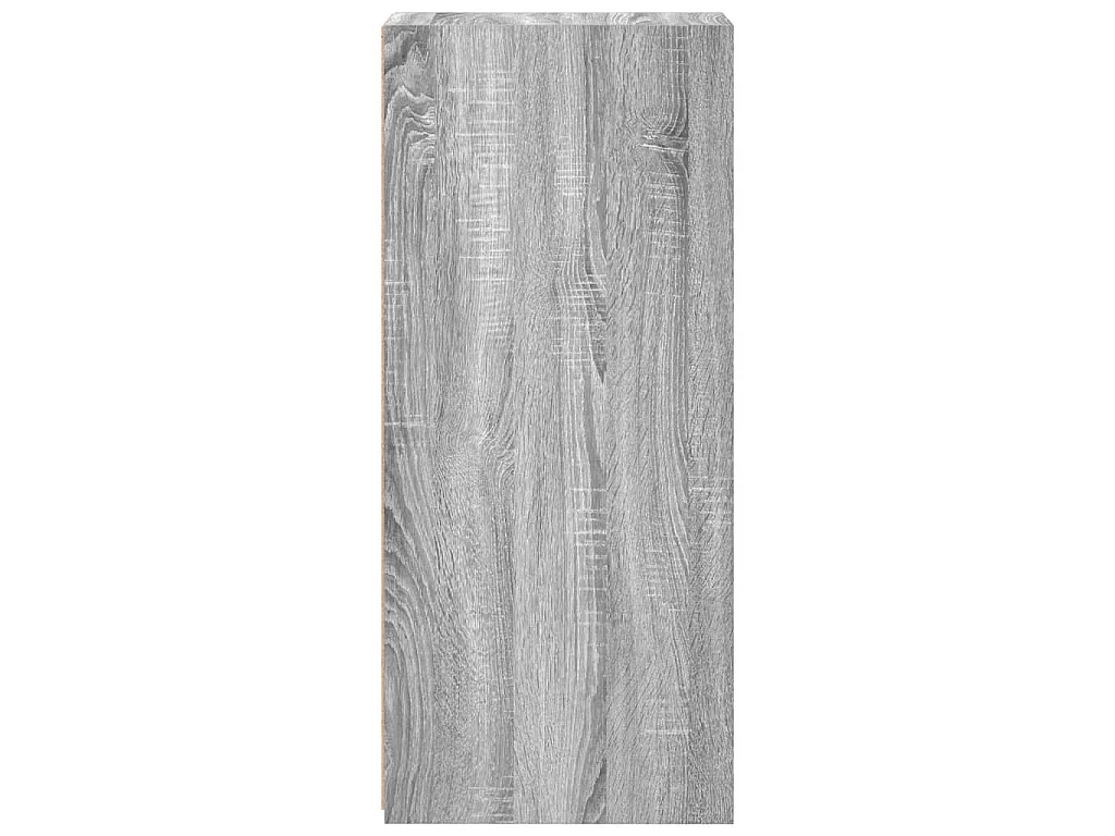 Dressoir 30x41x93 cm bewerkt hout grijs sonoma eikenkleurig