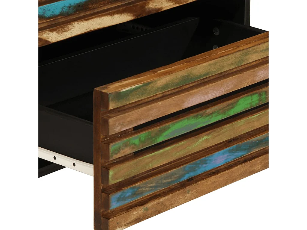 Sideboard 3 Stk. 60x34x75 cm Massivholz Akazie