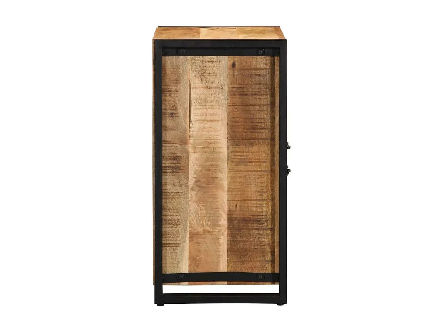Buffet 55x35x70 cm bois de manguier brut massif