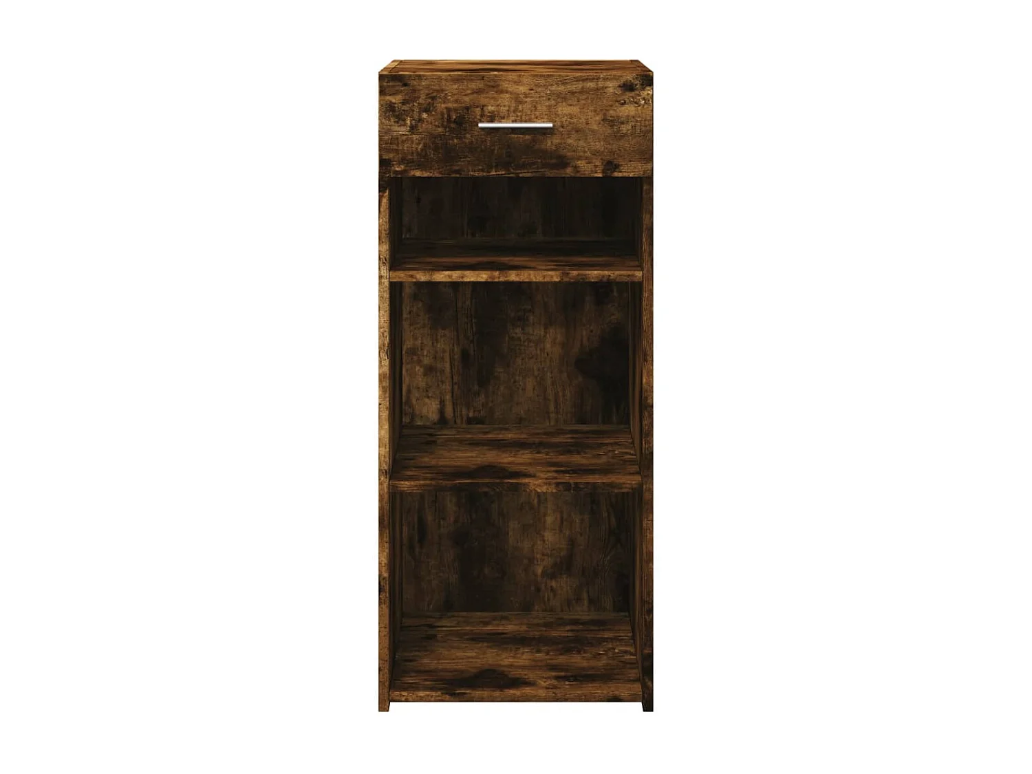 Buffet chêne fumé 40x42,5x93 cm bois d'ingénierie