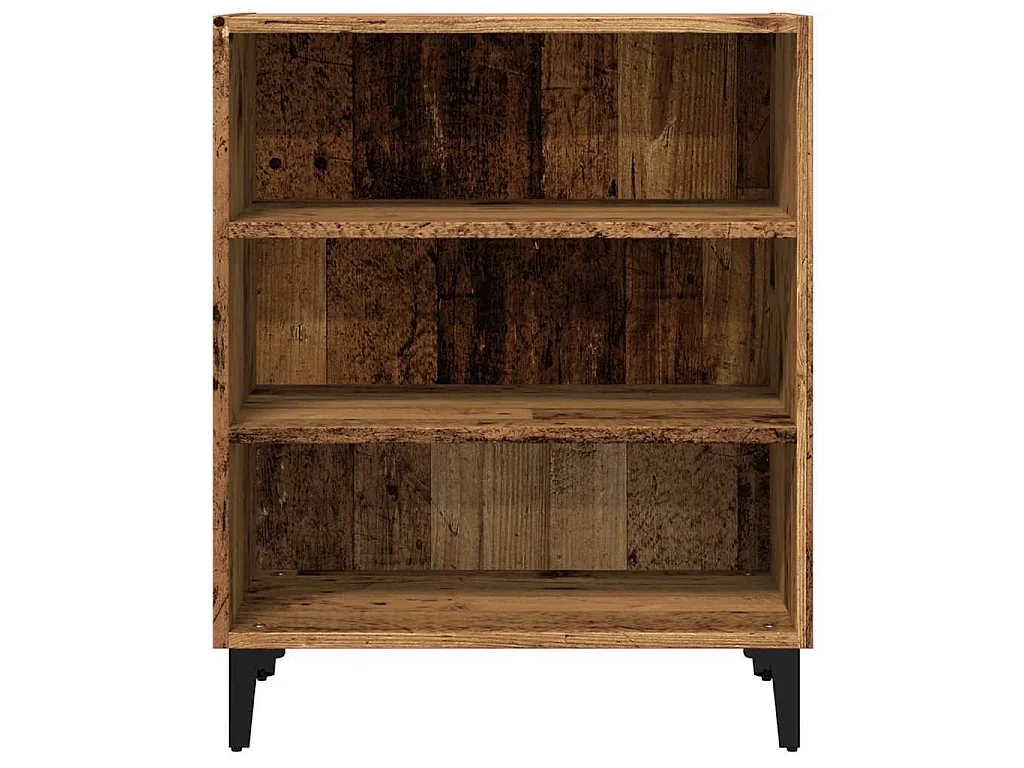 Buffet vieux bois 57x35x70 cm bois d'ingénierie