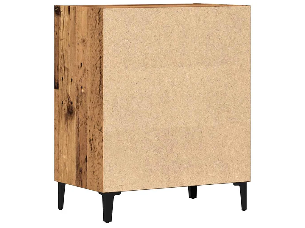 Buffet vieux bois 57x35x70 cm bois d'ingénierie