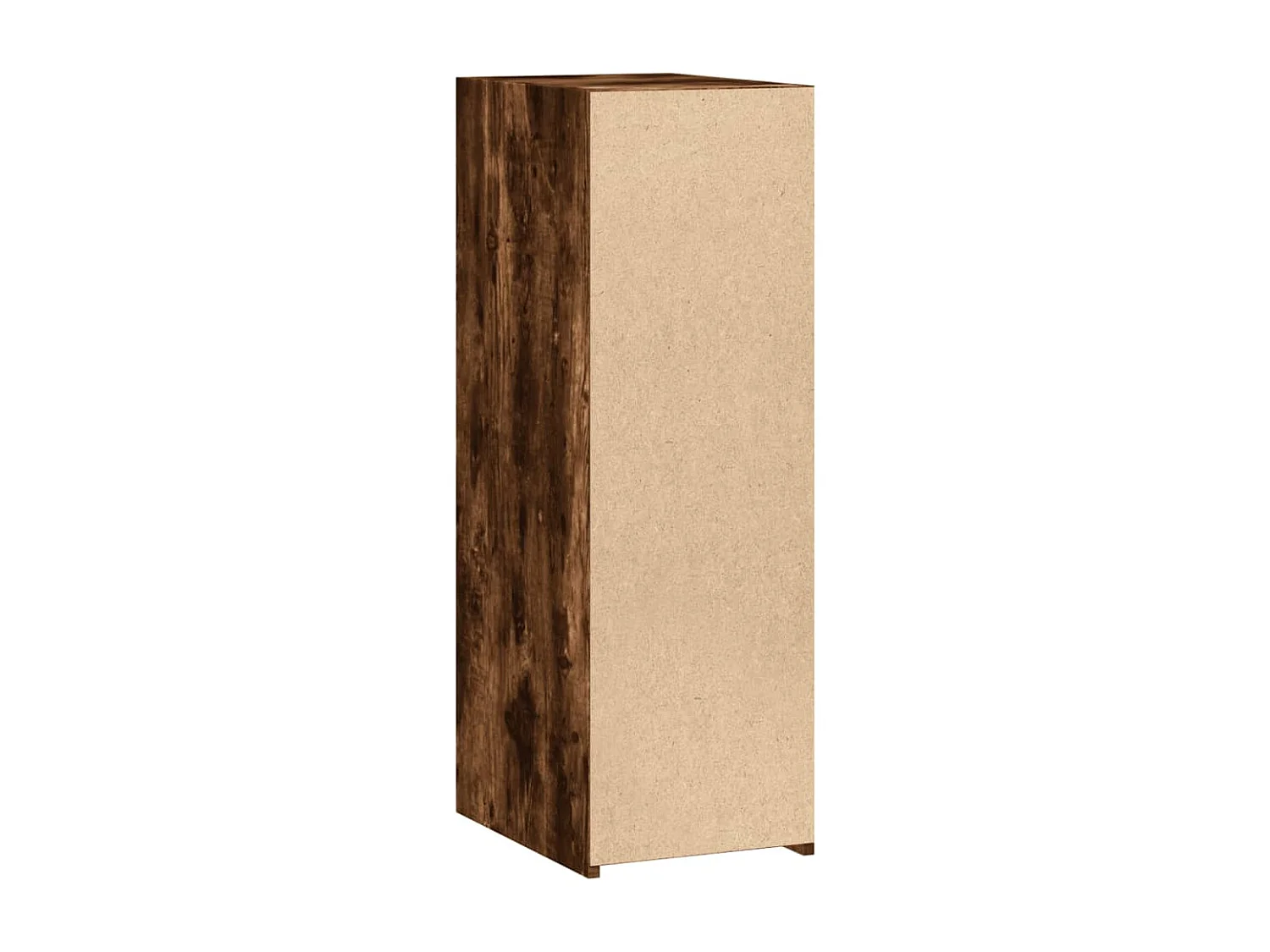 Buffet chêne fumé 30x41x93 cm bois d'ingénierie