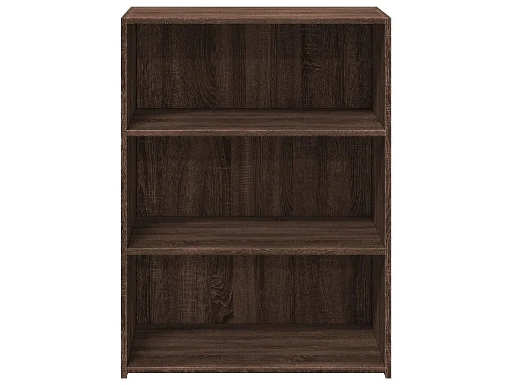 Dressoir 70x41x93 cm bewerkt hout bruin eikenkleur