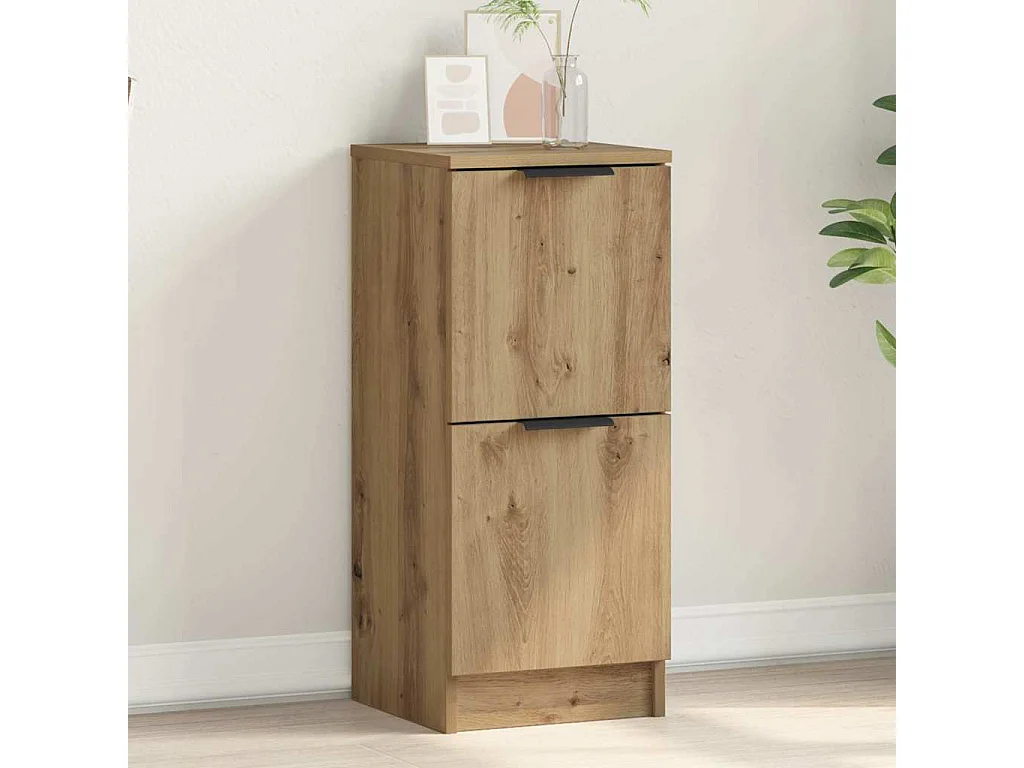 Sideboard Artisan-Eiche 30x30x70 cm Holzwerkstoff