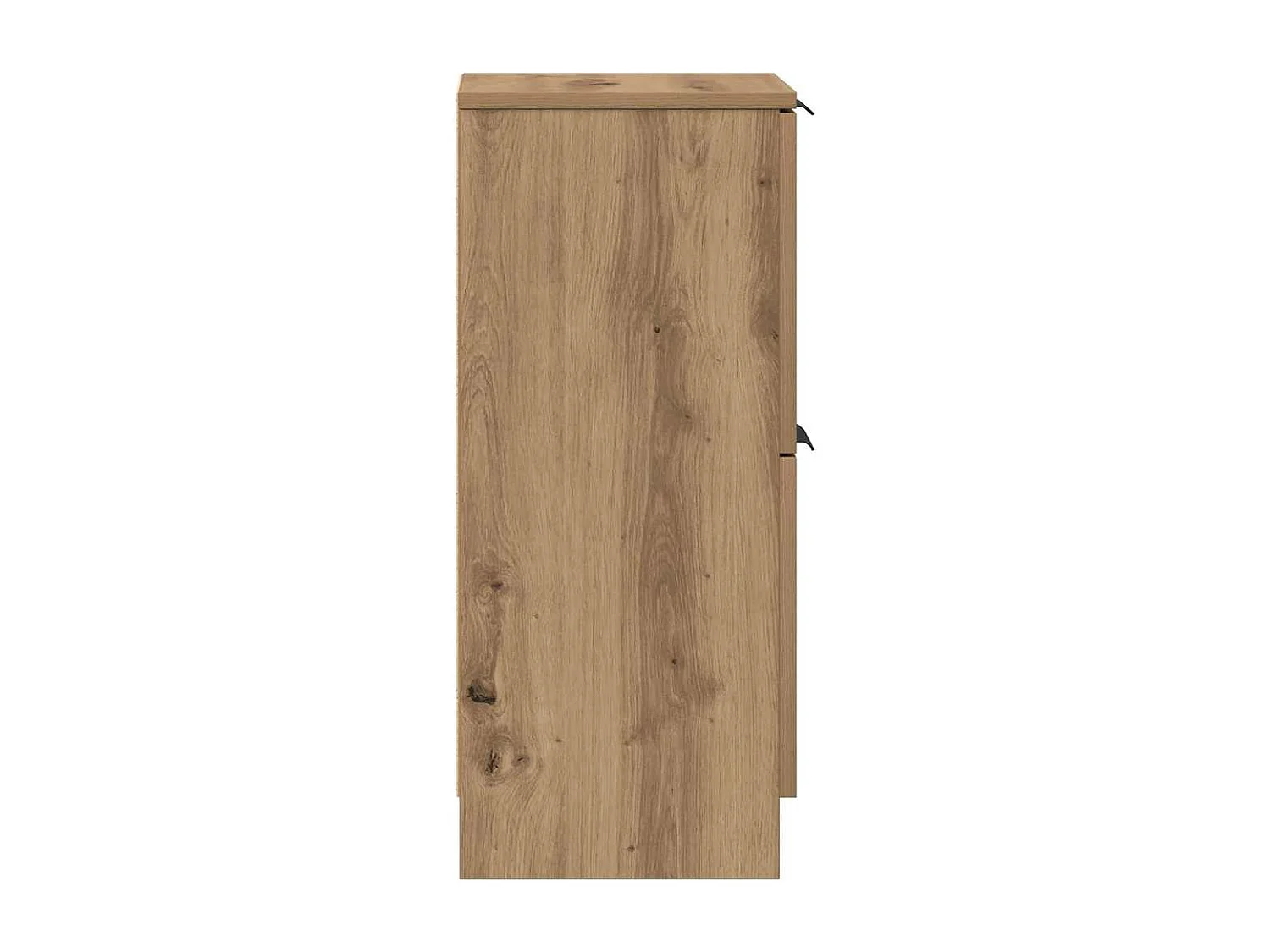 Aparador madera de ingeniería roble artisian 30x30x70 cm