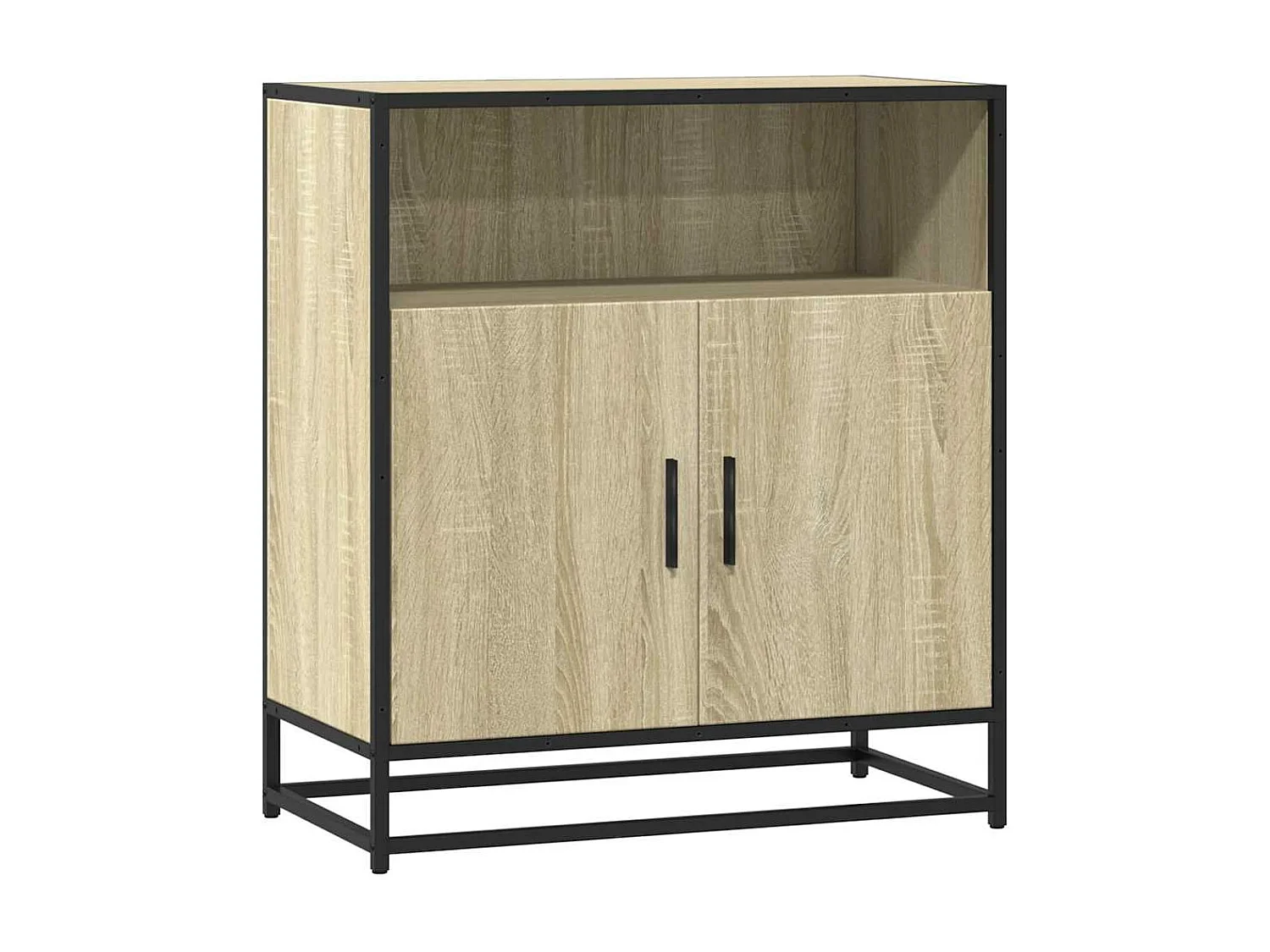 Buffet chêne sonoma 68x35x76 cm bois d'ingénierie