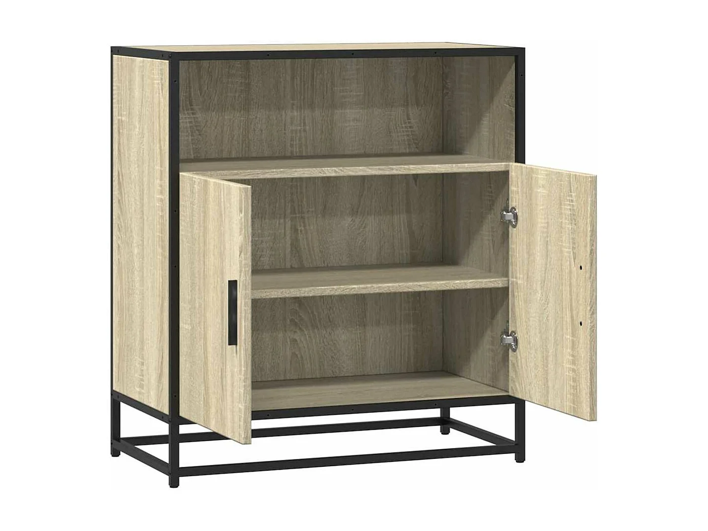 Buffet chêne sonoma 68x35x76 cm bois d'ingénierie