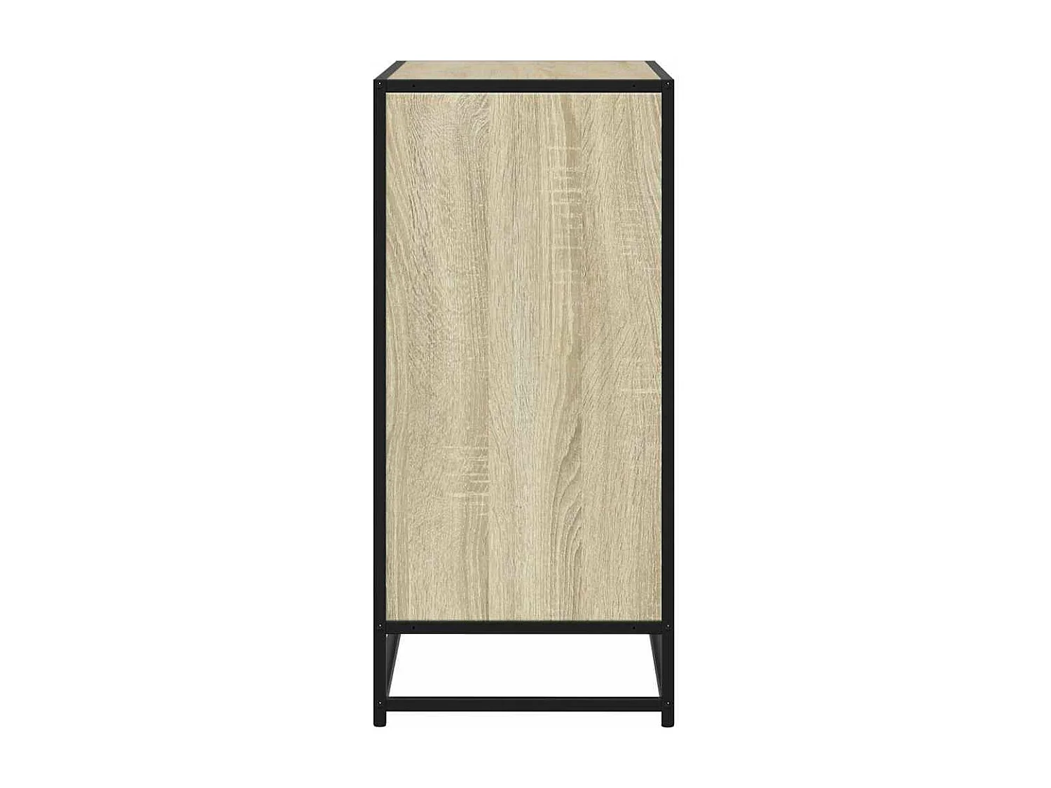 Dressoir 68x35x76 cm bewerkt hout sonoma eikenkleurig