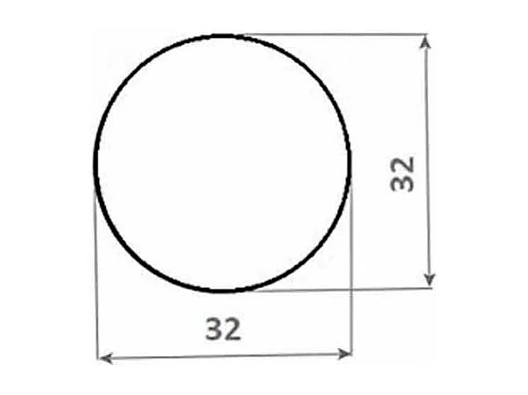 Tabouret en bois assise ronde h 80 cm pied sabre noyer clair