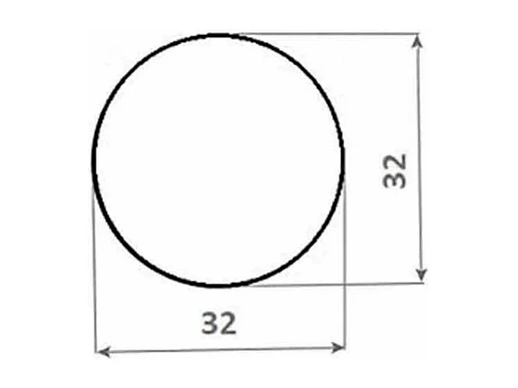 Tabouret en bois assise ronde h 80 cm pied sabre noyer clair