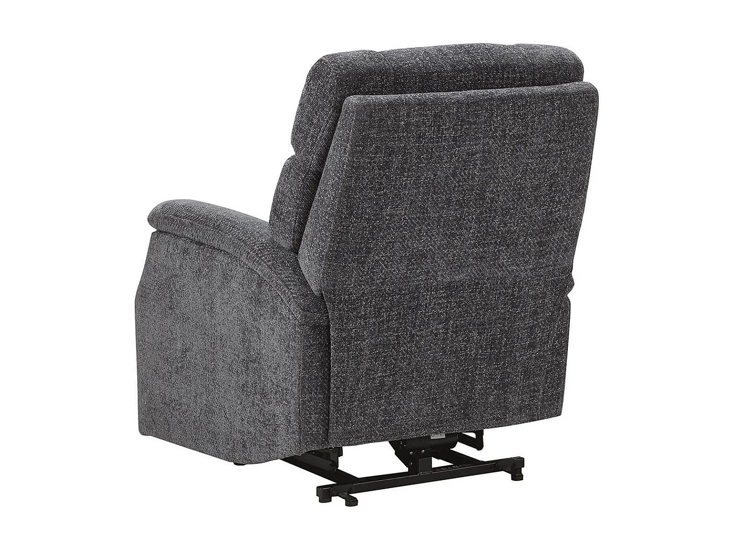 LINARES - Fauteuil Relax Releveur Electrique Tissu Gris foncé