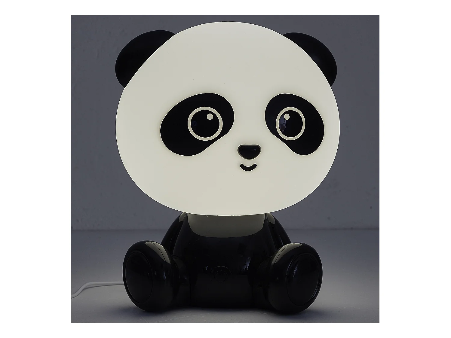 Lampe Veilleuse Panda Usb Noir, Blanc