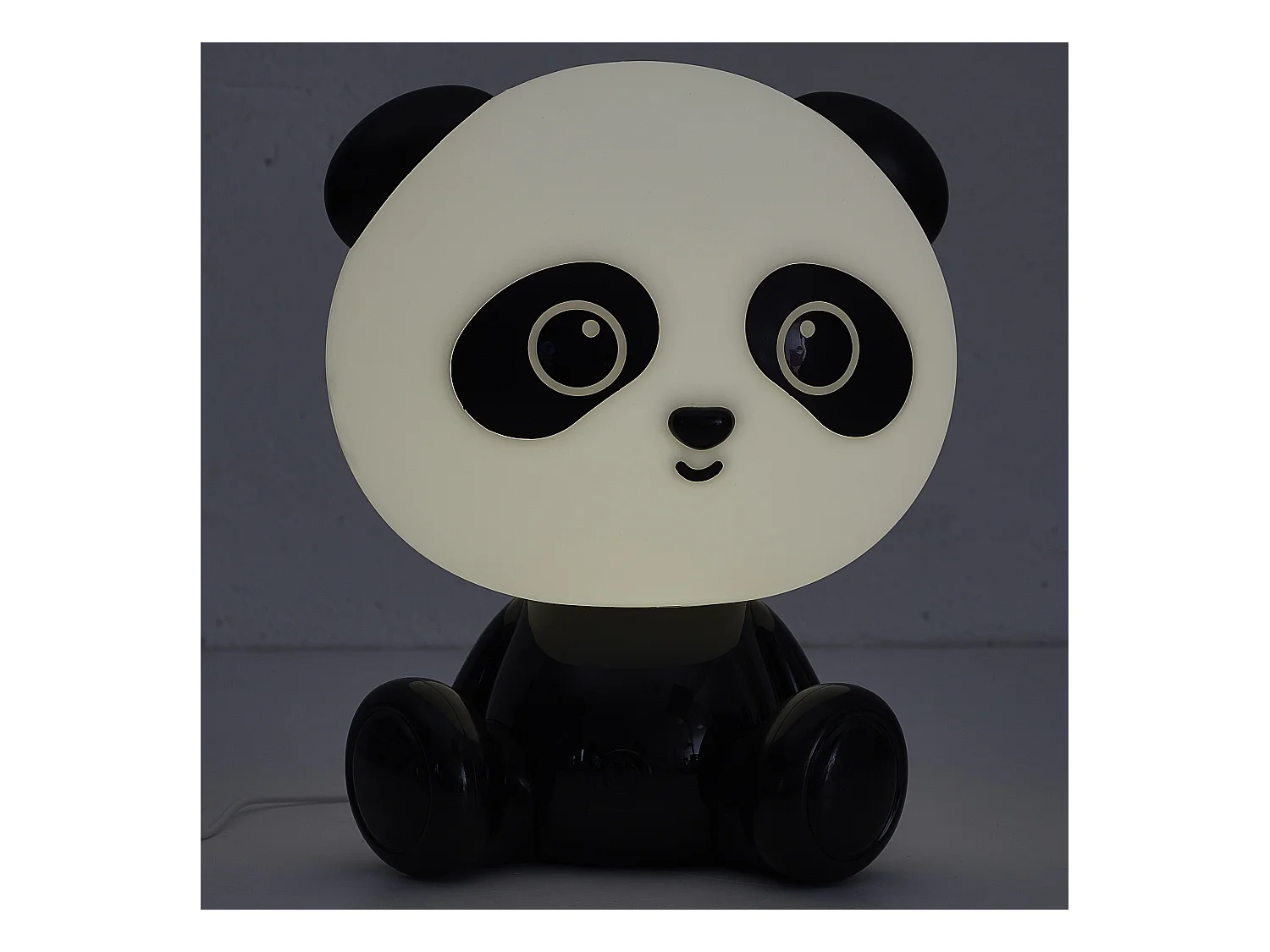 Lampe Veilleuse Panda Usb Noir, Blanc