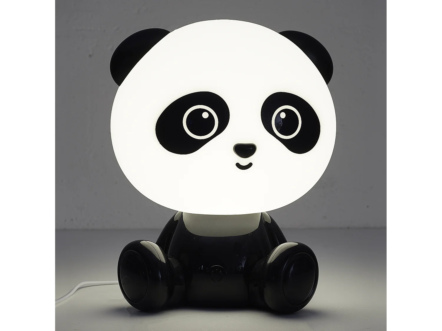 Lampe Veilleuse Panda Usb Noir, Blanc