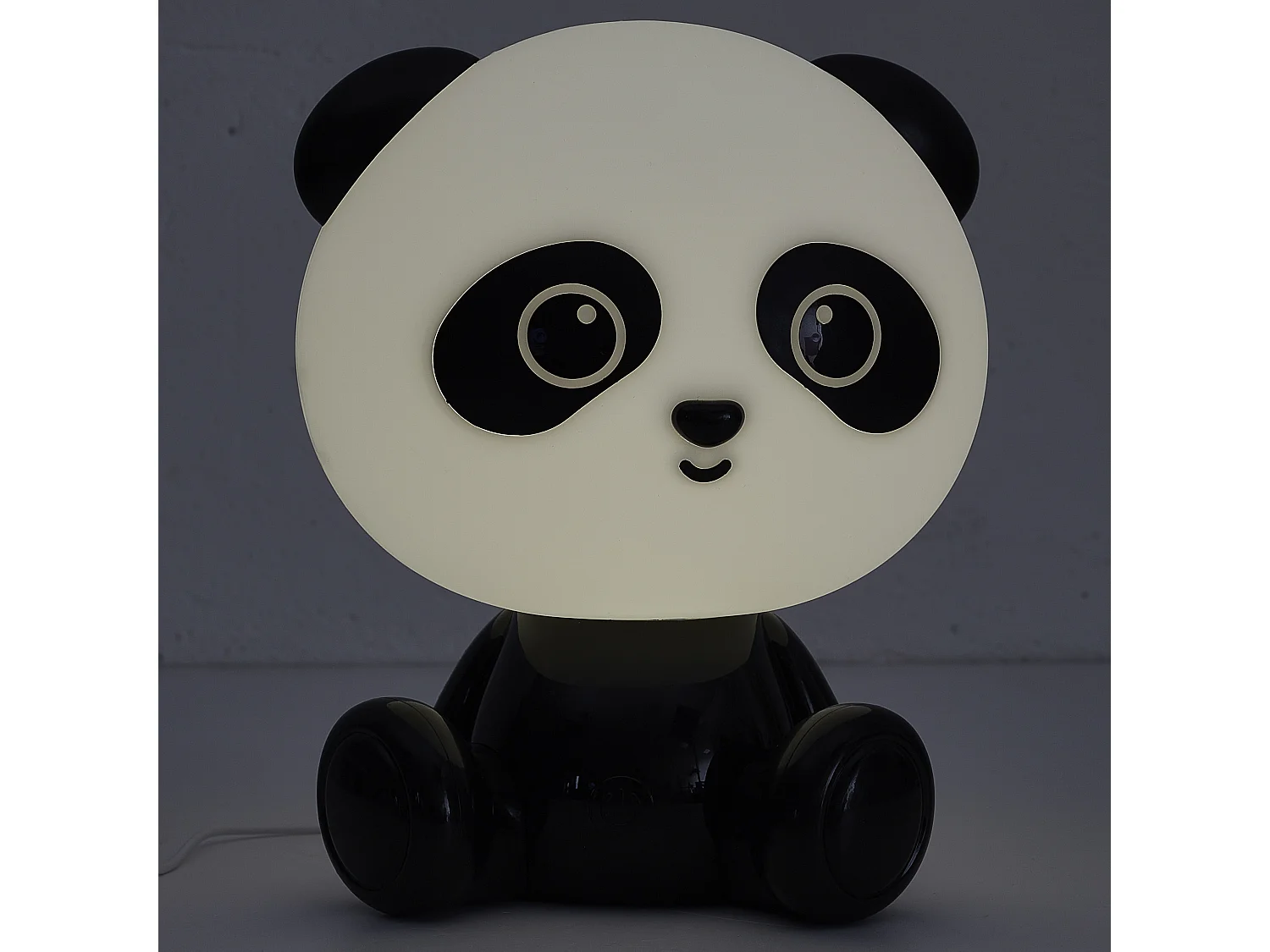 Lampe Veilleuse Panda Usb Noir, Blanc